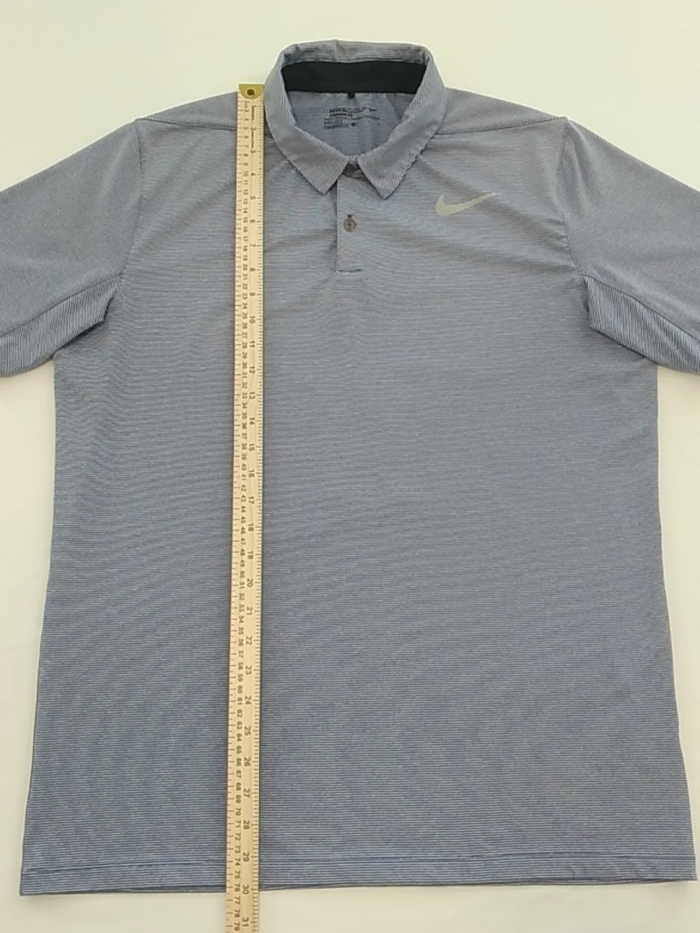 Nike Men's Light Gray Polo Shirt